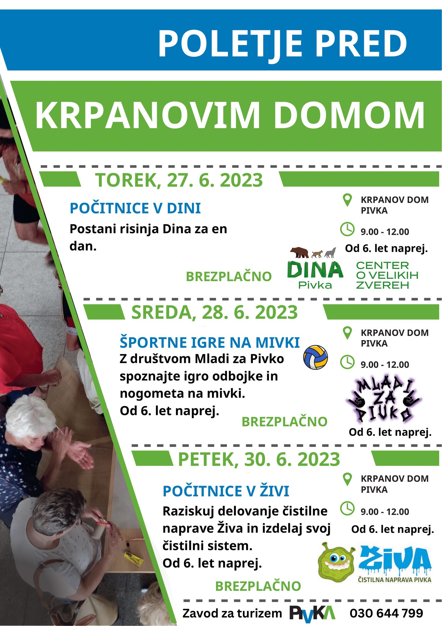 Poletje pred Krpanovim domom